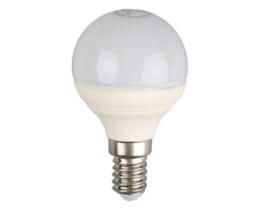 ЭРА LED smd P45-5w-827-E14, теплый свет, лампа светодиодная