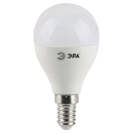 ЭРА LED smd P45-7w-827-E14, теплый свет, лампа светодиодная