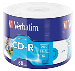 CD-R Verbatim 700Mb 52x bulk (50шт) (43794)