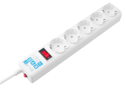 Сетевой фильтр Powercube SPG-B-10-WHITE 3м (5 розеток) белый