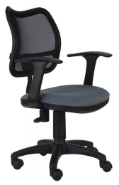 Кресло Бюрократ CH-797AXSN/26-25 спинка сетка черный сиденье серый 26-24
