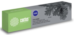 Картридж ленточный Cactus CS-LX350 черный для Epson LX350/LQ350/ERC19/VP80K