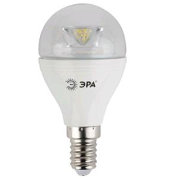 ЭРА LED smd P45-7w-827-E14 Clear, теплый свет, лампа светодиодная