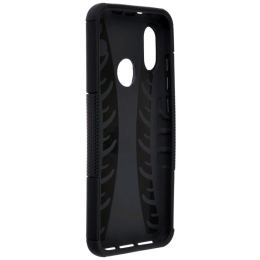 skinBOX Накладка Defender case для Xiaomi Redmi Note 6 PRO (Цвет-черный), (Р) (1407)