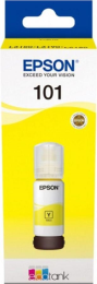 Картридж струйный Epson L101 C13T03V44A желтый (70мл)