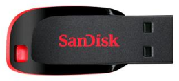 SanDisk 64Gb CZ50 Cruzer Blade, USB 2.0