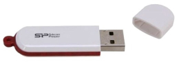 Silicon Power 64Gb LuxMini 320 SP064GBUF2320V1W USB2.0 белый