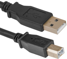 Defender USB04-10PRO USB2.0 AM-BM, USB кабель, 3 м.