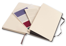Блокнот Moleskine PROFESSIONAL PROPFNT3HBK Large 130х210мм 240стр. твердая обложка фиксирующая резинка черный