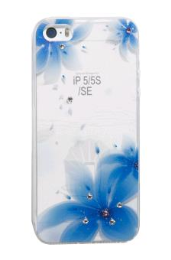 Oucase Накладка силиконовая Diamond Series iPhone 5/5S/SE (HY-009) (5143)