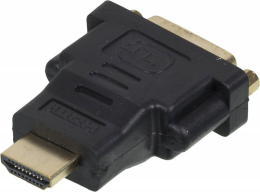 Переходник Ningbo HDMI (m)/DVI-D(f) Позолоченные контакты черный (CAB NIN HDMI(M)/DVI-D(F))