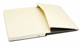 Блокнот Moleskine CLASSIC QP060 Large 130х210мм 240стр. линейка твердая обложка фиксирующая резинка черный