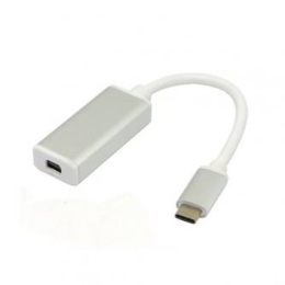 Адаптер Buro USB Type-C (m)-miniDisplayPort (f) белый (BHP RET TPC_MDP)