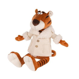 Maxi-Toys Мягкая игрушка Коровка Глаша в Бежевом Пальто, 23 см., (MT-MRT022013-23)