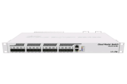 Коммутатор MikroTik CRS317-1G-16S+RM 16SFP+ управляемый