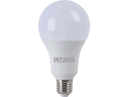 Ресанта LL-R-A80-20W-230-4K-E27 груша, нейтральный свет, Лампа светодиодная (76/1/22)