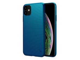 Nillkin Накладка Super Frosted Shield для Apple iPhone 11 Pro Max (Цвет-синий) 4176 (Р)