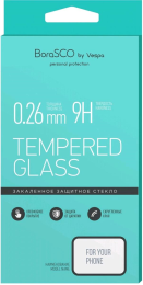 BoraSCO Защитное стекло 0,26 мм Универсальное 19:9 5.45" New size (9676)