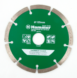 Hammer Db sg 125*22мм, Круг алмазный