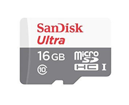 Sandisk microSDHC 16Gb Class10 SDSQUNS-016G-GN3MA Ultra 80 + adapter