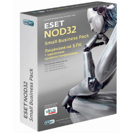 ESET NOD32 Антивирус SMALL Business 5 user Box