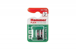 Hammer Flex 203-160  PH-1 25мм, 2шт., Бита