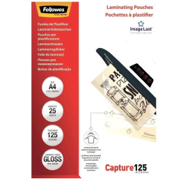 Fellowes 125мкм A4 (25шт) глянцевая 216x303мм CRC-53963 (FS-53963)