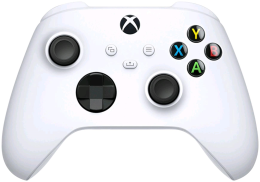 Xbox Беспроводной геймпад  Белый (QAS-00001)
