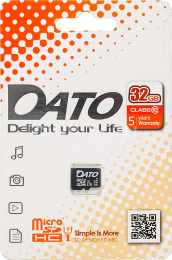 Dato microSDHC 32Gb Class10 DTTF032GUIC10 w/o adapter