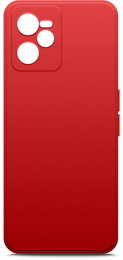 BoraSCO Чехол Microfiber Case для Realme C35 красный