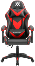 Defender xCom, Игровое кресло, класс 4, PU, чёрный/красный