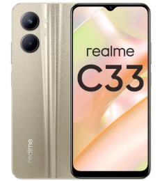 Realme C33 3/32Гб (RMX3624) Золотистый