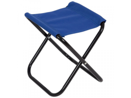 Ecos TD-11, стульчик складной, р-р 20,5*24,5*26 см (синий) (993081)