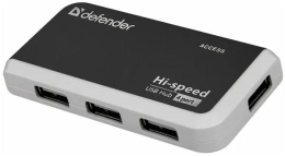 Defender Quadro Infix, Универсальный USB разветвитель, USB 2.0, 4порта