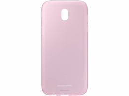 Samsung Чехол (клип-кейс) для Samsung Galaxy J5 (2017) Jelly Cover розовый (EF-AJ530TPEGRU)