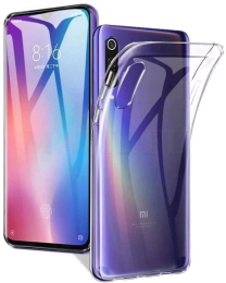 BoraSCO Силиконовый чехол для Xiaomi Mi 9 Lite (прозрачный) (8846)