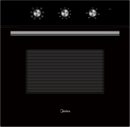 Midea MO37001GB черный/нержавеющая сталь