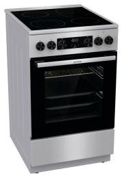 Gorenje GECS5C70XA нержавеющая сталь/черный стеклокерамика