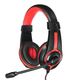 Oklick HS-L200 черный/красный