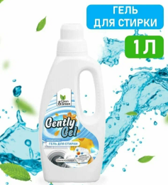 Гель концентрат для стирки "Gently Gel" универсальный  1000 мл. Clean&Green CG8163