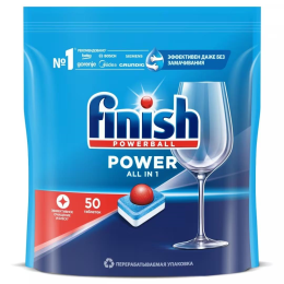 Finish Power, таблетки для посудомоечной машины, 50 шт. (3216069)