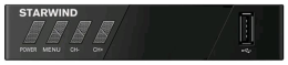 Starwind Ресивер DVB-T2 CT-140 черный