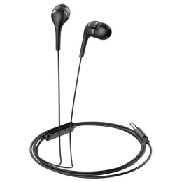 Наушники HOCO M40 Prosody universal earphones with microphone black (4563)