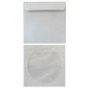 Конверт 201070 CD 125x125мм с окном белый силиконовая лента 80г/м2 (pack:1000pcs) - фото 118454