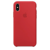 Apple Чехол (клип-кейс) для Apple iPhone X MQT52ZM/A красный - фото 126730