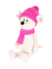 Maxi-Toys Мягкая  игрушка Мышка Мила в Розовом Платье, 21 см - фото 133787