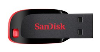 Sandisk 32Gb Cruzer Blade SDCZ50-032G-B35 USB2.0 черный/красный - фото 134790