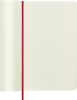 Блокнот Moleskine CLASSIC SOFT QP618F2 130х210мм 192стр. нелинованный мягкая обложка фиксирующая резинка красный - фото 142247