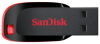 SanDisk CZ50 Cruzer Blade16GB USB 2.0, Black - фото 16151