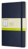 Блокнот Moleskine CLASSIC SOFT QP618B20 130х210мм 192стр. нелинованный мягкая обложка фиксирующая резинка синий сапфир - фото 165506